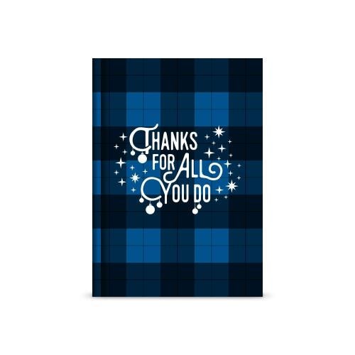 Thanks for All You Do Plaid Journal 761216 | Journal Books