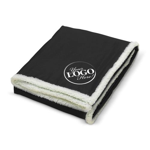 Corporate Gifts - Shop by Occasion - Holiday Gifts - Blankets & Socks - Thanks for All You Do Sherpa Blanket