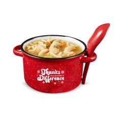 Making a Difference Holiday Camp Soup Mug - Drinkware