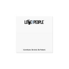 Love Your People Adhesive Notepads - Awards and Gifts