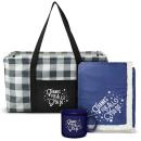 Making a Difference Snowflake Cozy Camp Mug Tote Set