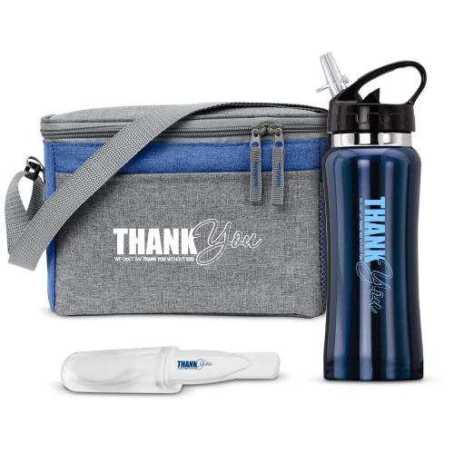 Corporate Gifts - Shop by Occasion - Employee Appreciation Gifts - Thanks For Being Awesome Venture Lunch Bag Set