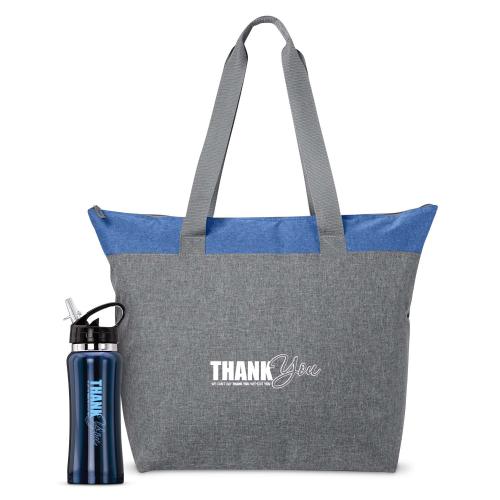 Corporate Gifts - Shop by Occasion - Welcome Gifts - Teamwork Dream Work Venture Cooler Tote 2 Piece Set