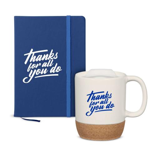 Corporate Gifts - Shop By Theme - Thanks for Being Awesome - Blossom Mug & Journal Gift Set