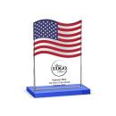 Flag Dais Crystal Award