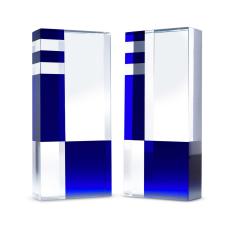 Lapis Crystal Award - Glass Trophies
