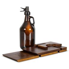 Acacia Wood Growler Stand - Barware