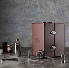 Leatherette Cocktail Case - Barware