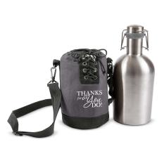 Stainless Growler Holder Set - Barware