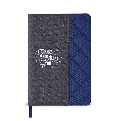Holiday Appriecation Quilted Notebook Gift Corporate Gifts - Shop By Theme - Making a Difference - Holiday Appriecation Quilted Notebook Gift