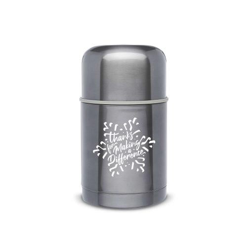 Corporate Gifts - Shop By Theme - Making a Difference - Thanks For Making A Difference 20oz Metallic Thermos