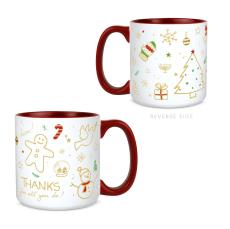 Thanks For All You Do Two-Tone Holiday Mug - Shop by Occasion