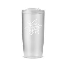 Making A Difference Snowflake Frosted Tumbler & Ornament Set - Gift Sets