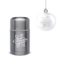 Thanks for All You Do Thermos & Ornament Holiday Gift Set