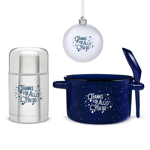Corporate Gifts - Shop by Occasion - Holiday Gifts - Ornaments - Thanks for All You Do Souper Douper Holiday Gift Set