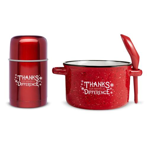 Making a Difference Snowflake Souper Holiday Gift Set Corporate Gifts - Shop by Occasion - Holiday Gifts - Gift Sets - Making a Difference Snowflake Souper Holiday Gift Set