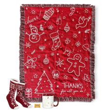 Thanks Doodles Java & Jigsaw Holiday Gift Box - Care Packages