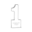 Acrylic Desktop Number Award