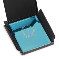 Blue Polished Plaque Award - Colored Glass Awards