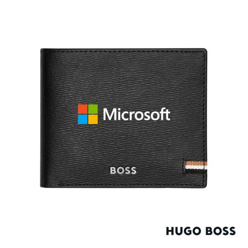 Hugo Boss Black Embossed Wallet In 001 Black | ModeSens
