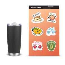 DIY Personalized Tumbler Sticker Set - Joe Classic