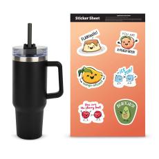 DIY Personalized Stan Tumbler Sticker Set - Drinkware