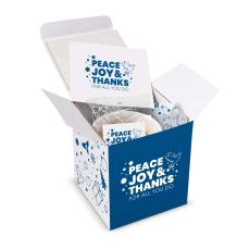 Peace Joy & Thanks Cozy Cookie Holiday Gift Box - Gift Sets