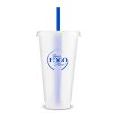 Custom Gift 24oz Straw Tumbler