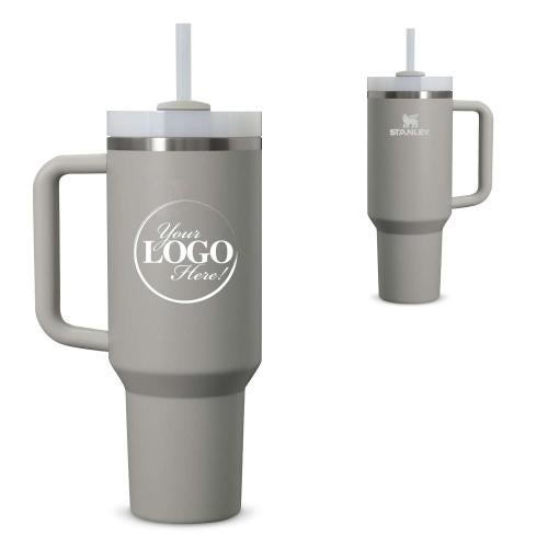 Corporate Gifts - Drinkware - Vacuum Insulated - Stanley Style Tumblers - Custom Gift 40oz Stanley Quencher H2.0 FlowState™ Tumbler