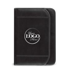 Custom Leather Zipper Padfolio - New Products