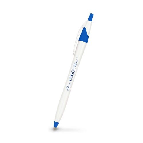 Custom White Barrel Value Pens Corporate Gifts - Pens & Pen Cups - Gift Pens - Custom White Barrel Value Pens