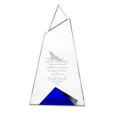 Triumph Crystal Award - Colored Glass Awards