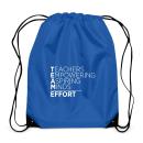 Teacher Appreciation Gift Value Cinch Bag