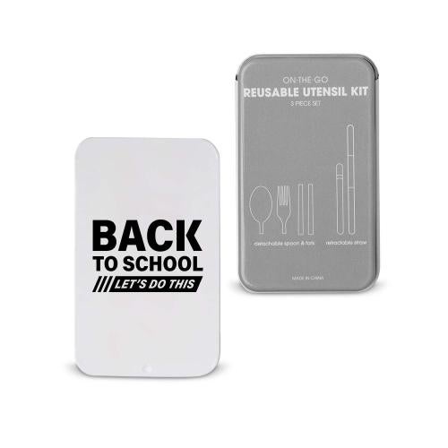 Corporate Gifts - Shop By Theme - Education - Back to School - Back to School Gift Utensil Survival Kit