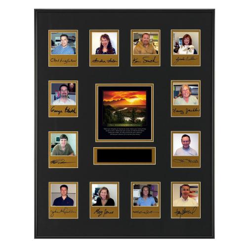 Awards & Recognition - Perpetual Awards Programs - Photo Perpetual Framed Award - Essence of Destiny Perpetual Award Plaque