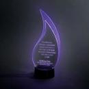 Flame Light-Up Acrylic Award