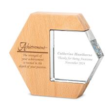 Eco Hexagon Crystal Award - Awards & Recognition