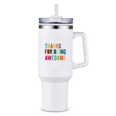 Thanks for Being Awesome 40oz. Stan - Work Anniversary Gifts