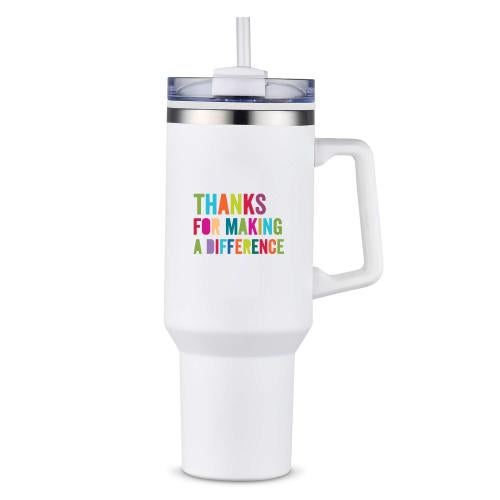 Corporate Gifts - Drinkware - Vacuum Insulated - Tumblers - Making a Difference 40oz. Stan