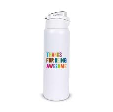 Thanks for Being Awesome 28oz Walla Bottle - Making a Difference