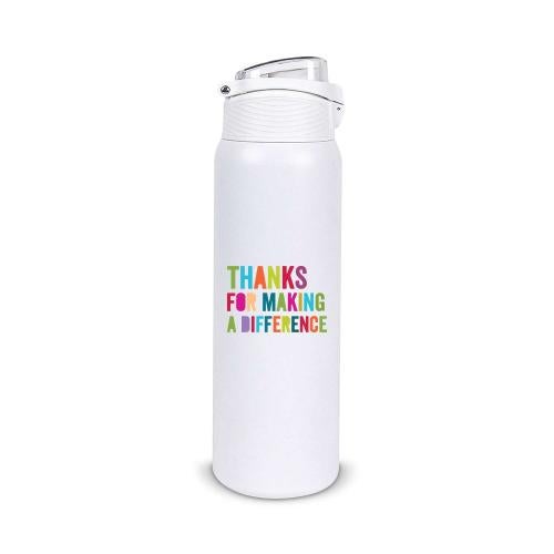 Corporate Gifts - Drinkware - Water Bottles - Thanks for Making Difference 28oz Walla Bottle
