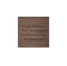 Walnut Wood Stacking Award - Eco-Friendly Awards