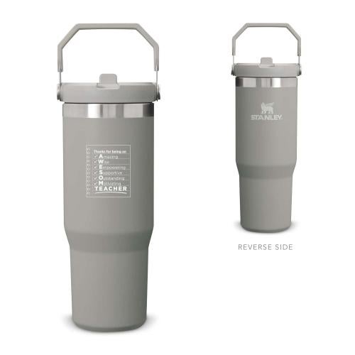 Corporate Gifts - Teacher Gifts - Teacher Appreciation 30oz Stanley IceFlow™ Flip Straw Tumbler