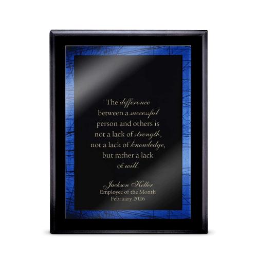 Awards & Recognition - Plaque Awards - Engraved Plaques - Colorgrain Plaque Award