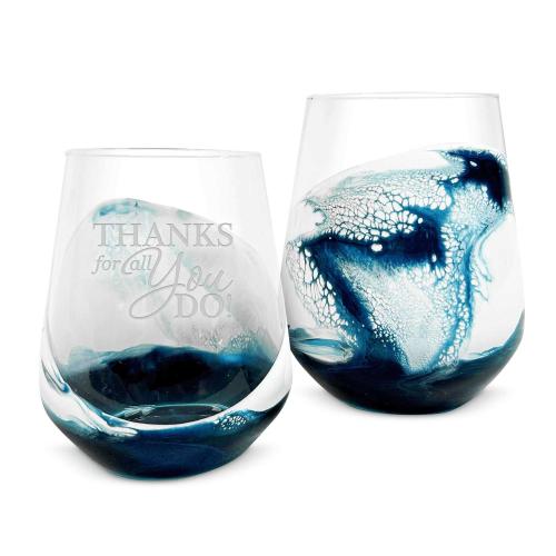 Corporate Gifts - Barware - 15oz Resin Wine Glass Set