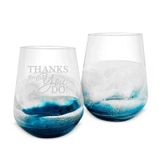 15oz Resin Wine Glass Set - Drinkware