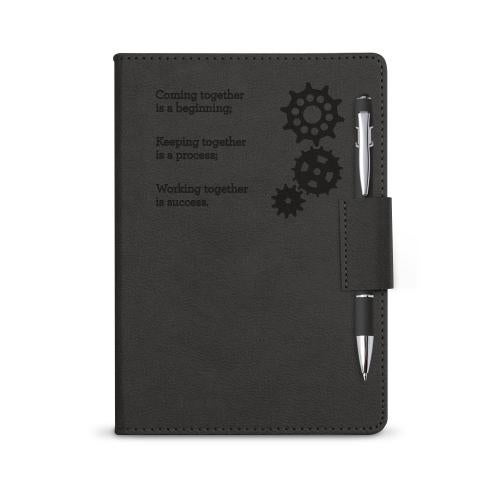 Corporate Gifts - Journal Books - Personalized Teamwork Journal - Nyx