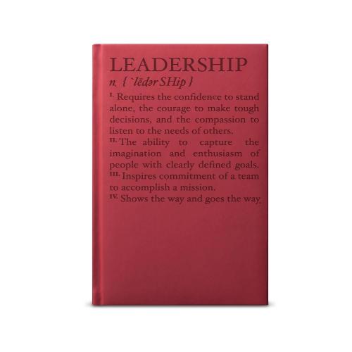 Corporate Gifts - Journal Books - Leadership Definition - Athena Journal