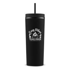 Holiday Appreciation Gift 18oz Eco Slim Tumbler - Corporate Gifts