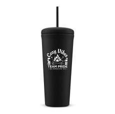 Holiday Appreciation Gift 18oz Eco Slim Tumbler - Corporate Gifts